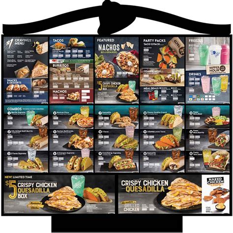 Order your favorite Taco Bell® menu items online or visit us at the Taco Bell location nearest you at 20329 W Catawba Ave, Cornelius, NC. The Taco Bell menu in Cornelius has all of your favorite Mexican inspired menu items. From classic tacos and burritos to our epic specialties and combos, there’s something for everyone on the Taco Bell menu. 